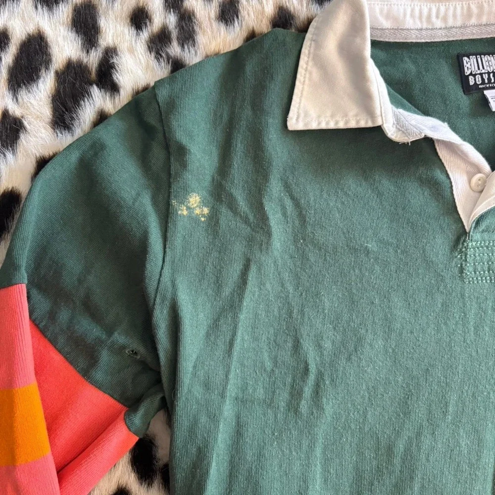 Rare Billionaire Boys Club rugby top with the iconic astronaut logo.